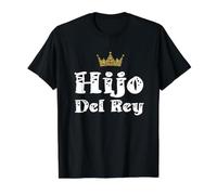 Hijo Del Rey Dios Son of King Jesus Latino Christian Español Value Graphic T-Shirt, Men, Black, XL