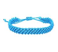 HIJONES Multicolor Braided Bracelet for Women Men Handmade Knitting Adjustable Lightweight Stackable Bracelet Chain Jewelry Style 7