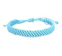 HIJONES Multicolor Braided Bracelet for Women Men Handmade Knitting Adjustable Lightweight Stackable Bracelet Chain Jewelry Style 14