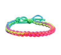 HIJONES Rainbow Braided Bracelet for Women Men Adjustable Lightweight Stackable Bracelet Chain Jewelry Style 5