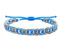 HIJONES Women Men's Rainbow Braided Bracelet Lightweight Stackable Bracelet Chain Jewelry Style 1