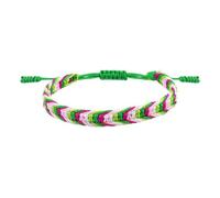 HIJONES Women Men's Rainbow Braided Bracelet Lightweight Stackable Bracelet Chain Jewelry Style 2