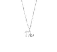 HIJONES Womens Stainless Steel Dainty Zodiac Collar Chain Small Constellation Horoscope Necklace Gold Scorpio