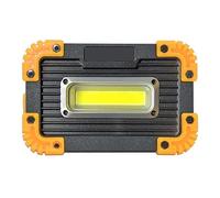 HIJYMNZPQ LED Flood Light 10W Worklight Projector Reflector COB Work Spotlight Outdoor Camping Emergency ++USB Cable Super Bright Energy Saving(Strip COB Led)