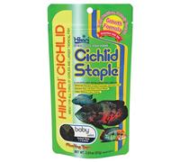 Hikari Cichlid Staple Fish Food - Floating Baby Pellets - 57g