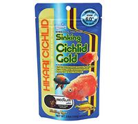 Hikari Food Cichlid Gold Sinking Medium Pellet Stabilized Vitamin C Meal 3.5 oz