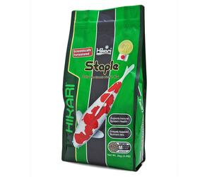 HIKARI STAPLE PREMIUM KOI POND FLOATING FISH FOOD PELLETS MEDIUM 2kg