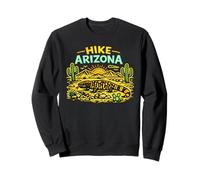 Hike Arizona Gila Monster Desert Art Sweatshirt