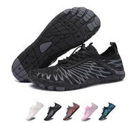 Hike Barefoot Shoes for Womens Men,Quick Dry Water Shoes,Beach Pool Aqua Swim Surf Hiking Walking Shoe,Non-Slip Athletic Footwear Wide Toe Water Shoe