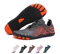 Hike Barefoot Shoes for Womens Men,Quick Dry Water Shoes,Beach Pool Aqua Swim Surf Hiking Walking Shoe,Non-Slip Athletic Footwear Wide Toe Water Shoe