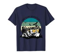 Hike Camp Adventure Yosemite National Park Camping Hiking T-Shirt