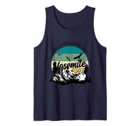 Hike Camp Adventure Yosemite National Park Camping Hiking Tank Top