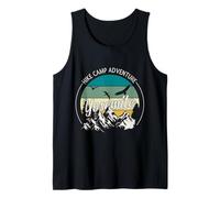 Hike Camp Adventure Yosemite National Park Hiking Camping Tank Top