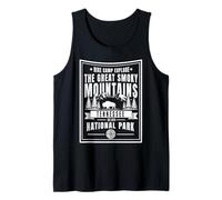 Hike Camp Explore The Great Smoky Mountains Est 1934 Tank Top