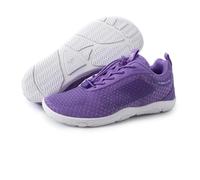 Hike Footwear - HF Cloud - Ergonomic & Supportive Barefoot Shoes (Unisex) (Purple, UK Footwear Size System, Adult, Women, Numeric, Wide, 6)