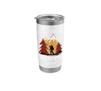 Hike More Worry Less Scenic Mountains Stainless Steel Insulated Tumbler
