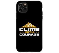 Hike Mountain Challenging Climb With Courage Hiking Outdoors Case for iPhone 11 Pro Max