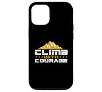 Hike Mountain Challenging Climb With Courage Hiking Outdoors Case for iPhone 12/12 Pro