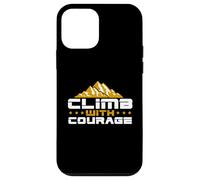 Hike Mountain Challenging Climb With Courage Hiking Outdoors Case for iPhone 12 mini