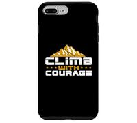 Hike Mountain Challenging Climb With Courage Hiking Outdoors Case for iPhone 7 Plus/8 Plus
