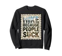 Hike Nature Explore Mountain Trail Explorer Sweatshirt