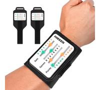Hikeen 2 Packs Big Screen Score Keeper for Tennis Racket and Padel,Adjustable Wrist Strap Score Board for Recording Points,Games and Sets - Glue-Free, Lightweight, Laser Engraved Numbers