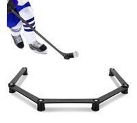 Hikeen 5-Sections Hockey Training Equipment,Magnetic Adjustable Size Hockey Stick Handling Trainer,Portable Stickhandling Training Tool for Puck Control, Reaction Time and Coordination