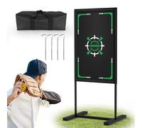 Hikeen Baseball Strike Zone Target for Plastic Balls-Premium Metal Frame,Compatible with Wiffle Ball and Blitzball Pitching Target Easy to Set Up & Assemble