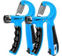 HiKeep 2PCS Grip Strength Trainer, Forearm Strengthener, Hand Grip Gripper Strengthener, Hand Strengthening Devices, Forearm Exerciser, Finger Wrist Strengthener, Exercisers Squeezers for Strength