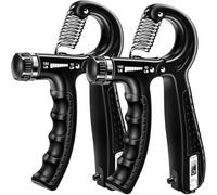 HiKeep Grip Stronger, Strength Trainer, Set of 2, Adjustable Resistance from 4.5 to 60 kg, Forearm Trainer, Hand Trainer for Muscle Development and Roe