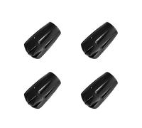 HIKEHOBBY Spare Replacement Walking Stick Trekking Hiking Pole Rubber Ferrule Ends 4 Pack
