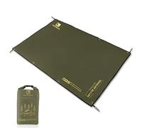 HIKEMAN Waterproof Camping Tent Tarp - Multi-Purpose Tent Footprint Groundsheet Mat,Large Tent Ground Covering Tent & Awning Carpet for Outdoor Camping Hiking Picnic (army green)