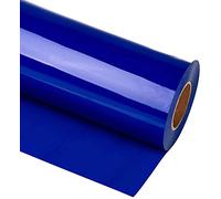 HIKENRI Heat Transfer Vinyl Bundle 12" x 10' Feet Rolls, HTV for Silhouette Cameo Easy to Cut & Weed, DIY Heat Press Design for T-Shirt, Clothes, Hats and Other Textiles (Blue)
