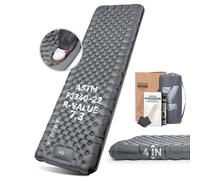 HIKENTURE 7.3 R-Value Sleeping Pad, 10cm Camping Mat with Foot Pump