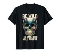 Hiker Be Wild The Tame Ones Will Adjust Camping Hiking T-Shirt