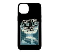 Hiker Gone To The Secret Lake Dont look Hiking Backpacking Case for iPhone 14 Plus