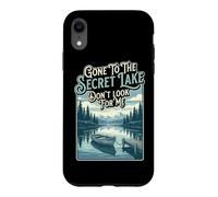 Hiker Gone To The Secret Lake Dont look Hiking Backpacking Case for iPhone XR
