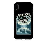 Hiker Gone To The Secret Lake Dont look Hiking Backpacking Case for iPhone XS Max