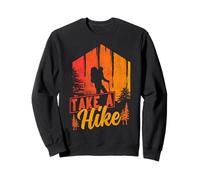 Hiker Hiking Retro Vintage Take A Hike Sweatshirt