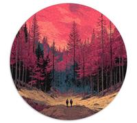 Hiker Jigsaw Puzzles for Adults Gifts 1000 Piece Fun Challenging Home Decors Brainteasing Adventure in The Hidden Realm Jigsaw Puzzle for Adults And Kids 1000pcs (67.5x67.5cm)