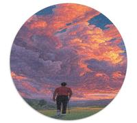 Hiker Jigsaw Puzzles Great Gift for Adults 1000 Piece Educational Games Home Decoration Adventure in The Hidden Realm Jigsaw Puzzle for Women Men Adult 1000pcs (67.5x67.5cm)