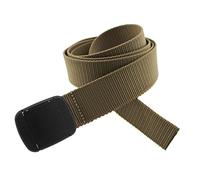 Hiker Metal Free Web Belt Made in USA by Thomas Bates - Beige - One size