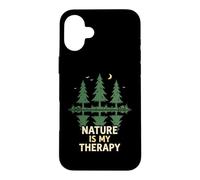 Hiker Nature Is My Therapy Trail Exploration Case for iPhone 16 Plus