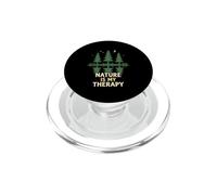 Hiker Nature Is My Therapy Trail Exploration PopSockets PopGrip for MagSafe