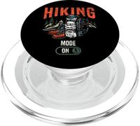Hiker Retro Vintage Hiking Mode On PopSockets PopGrip for MagSafe