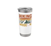 Hiker Retro Vintage Hiking Mode On Stainless Steel Insulated Tumbler