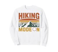 Hiker Retro Vintage Hiking Mode On Sweatshirt