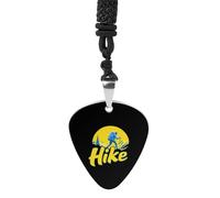 Hikers Take A Hike Fashion Guitar Picks Necklace Music Jewellery Personalized Pendant