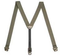 HIKERS - Upfitter Hidden Suspenders for Men Under Clothes - 3 Point Belt Loop, Army/Black, M