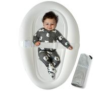 HikerSKY Portable Inflatable Baby Changing Pad,Lightweight and Skin-Friendly,Suitable for a Variety of Scenarios,Contains a Storage Bag Easy to Carry for Use on The Go,Waterproof and Rugged,White